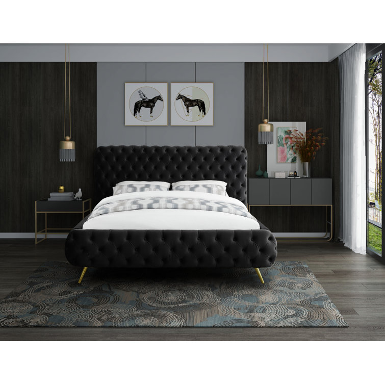 Rosdorf Park Dafinel Upholstered Platform Bed Reviews Wayfair
